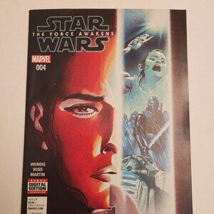 Star Wars: The Force Awakens #4 (2016) Marvel, 1st Cover & Cameo Knights of Ren
